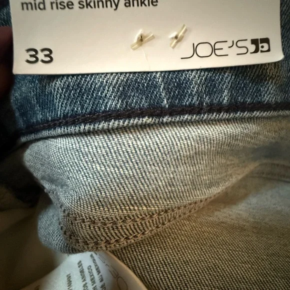 NWT JOE’S Jeans Classic Denim in Medium Wash, size 29 - Picture 4 of 9